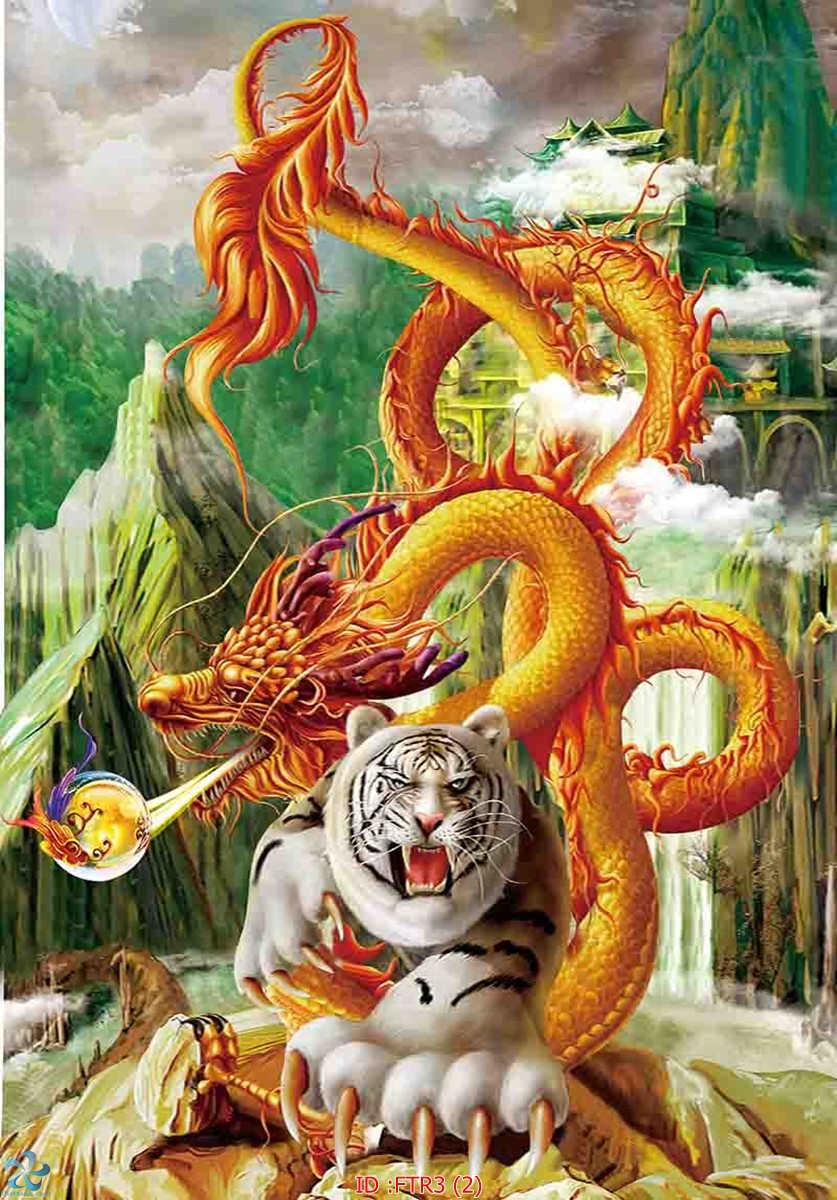 Những chiếc tranh rồng hổ FTR3 sẽ mang đến cho bạn một thế giới tuyệt vời của sức mạnh và sự trỗi dậy. Hãy cùng chiêm ngưỡng những bức tranh đầy màu sắc và chi tiết tinh xảo này để cảm nhận sự uy nghi của rồng và hổ.